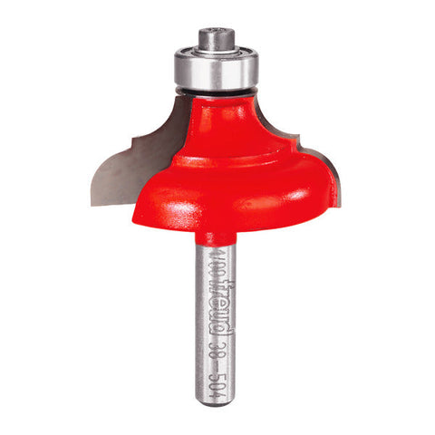 Freud 008925383567 1-1/2" (Dia.) Classical Bold Cove & Round Bit with 1/4" Shank
