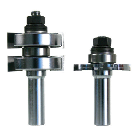 Freud 008925384410 1-3/4" (dia.) Adjustable Tongue & Groove Bit Set with 1/2" shank