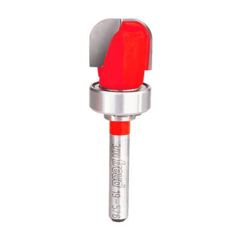 Freud 008925385400 1/4" Radius Dish Carving Bit with 1/2" shank, 3/4" overall diameter