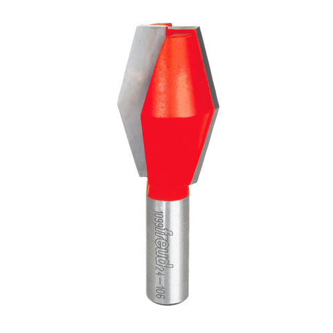 Freud 008925385462 1-1/8" (Dia.) Butterfly Spline Bit with 1/2" Shank