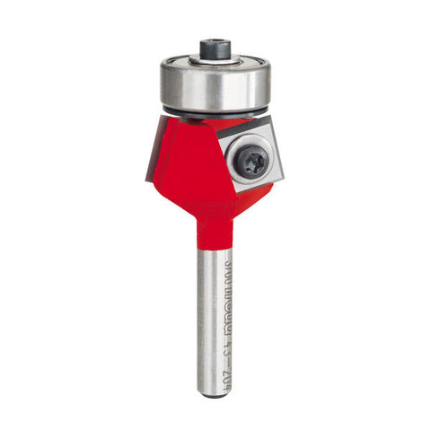 Freud 008925385738 1-23/64" (Dia.) Insert Bevel Trim Bit with 1/4" Shank