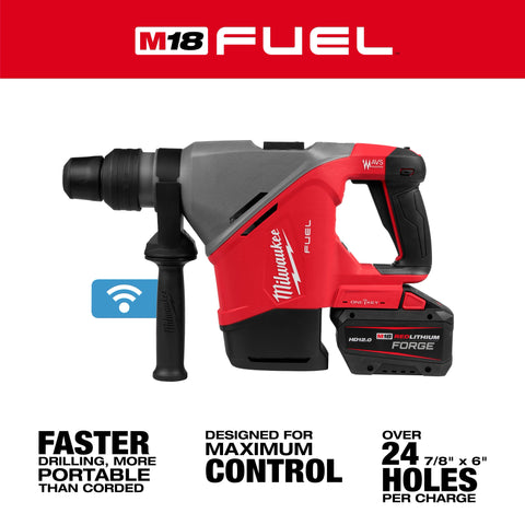 Milwaukee 2917-22HD M18 FUEL™ 1-9/16" SDS Max Rotary Hammer Kit w/ ONE KEY™
