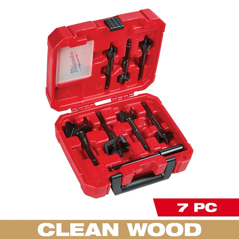 Milwaukee 49-22-0130 Contractor's Selfeed Bit Kit (7 PC)