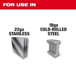 Milwaukee 48-22-4560 Straight Cutting Aviation Snips