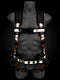 Frontline 100RCTB Combat Reflective Construction Full Body Harness with Tongue Buckle Legs and Trauma Straps XL/2X