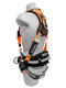 Frontline 100RCTB Combat Reflective Construction Full Body Harness with Tongue Buckle Legs and Trauma Straps 3X/4X