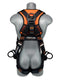 Frontline 105CFTB Combat Vest Style Harness with Front Side D-Rings and Suspension Trauma Straps 2X/3X