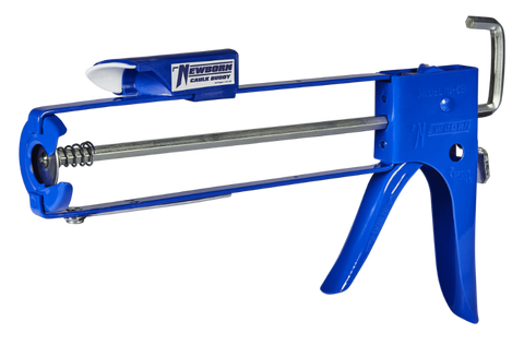 Newborn 111 Caulk Gun 1/10 gal. - Patented Caulk Buddy Finishing Tool with Caps NB 111