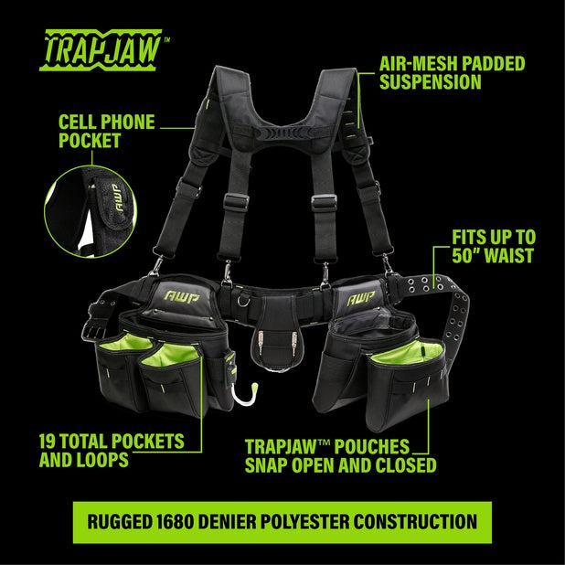 AWP 1L-50-3 TrapJaw Tool Rig with Suspenders – Way Source