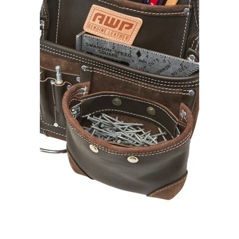 AWP 1L-995-2 TrapJaw Oil Tanned Leather Tool Pouch