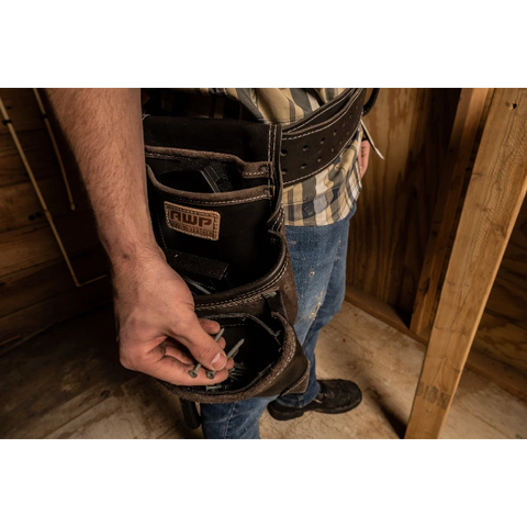 AWP 1L-995-2 TrapJaw Oil Tanned Leather Tool Pouch