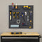 34x32 Steel Pegboard | 13 Attachments