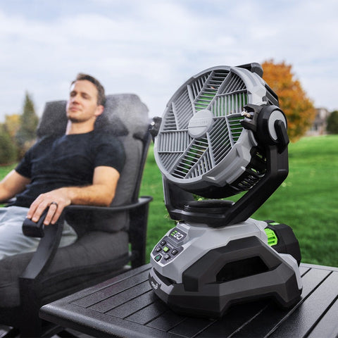 EGO FN1000 10" Oscillating Misting Fan Tool Only