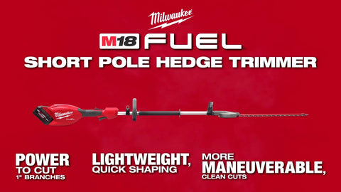 Milwaukee 3043-20 M18 FUEL Short Pole Hedge Trimmer image 3