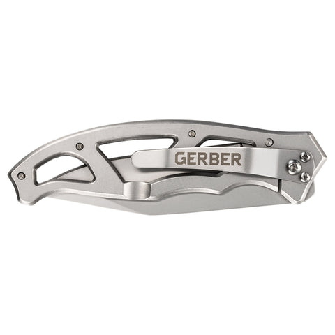Gerber Gear 22-48444N Paraframe I - Stainless, Plain Edge