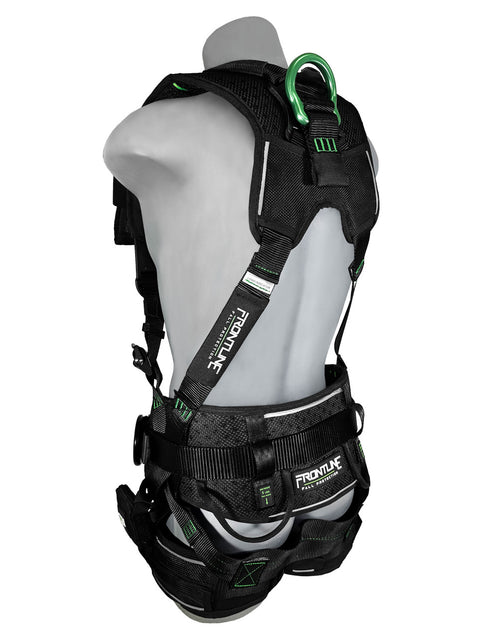 Frontline 250CTB Elite Construction Harness Aluminum Hardware and Suspension Trauma Straps XL/2XL