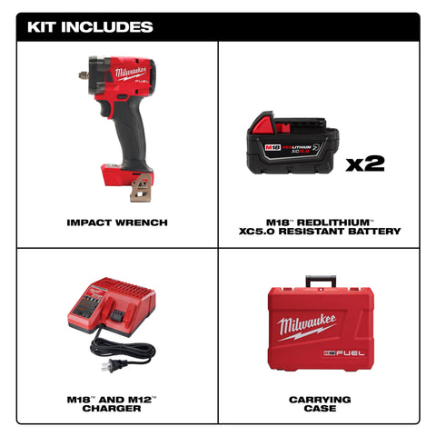 Milwaukee 2854-22R M18 FUEL 3/8" CPIW RING KIT