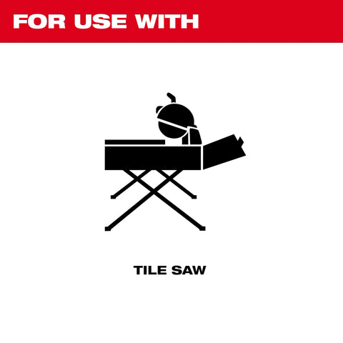 Milwaukee 49-93-9207 7" Diamond Max™ Continuous Diamond Tile Blade