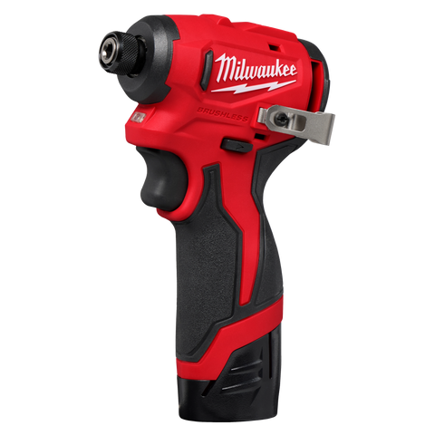 Milwaukee 3450-22 M12 Subcompact Brushless 1/4" Impact Driver Kit