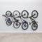 Swivel Mount Bike Storage Rack | 4 Bicycle | Garage Wall Hook