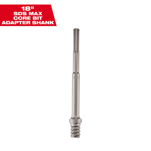 Milwaukee 48-03-3573 SDS Max Thick Wall Core Bit 18" Adapter Shank
