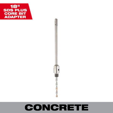 Milwaukee 48-20-3593 18" SDS+ CORE BIT ADAPTER