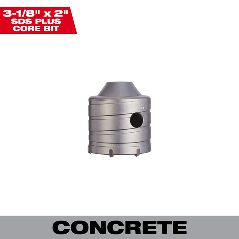 Milwaukee 48-20-5235 SDS+ Core 3-1/8"X2"