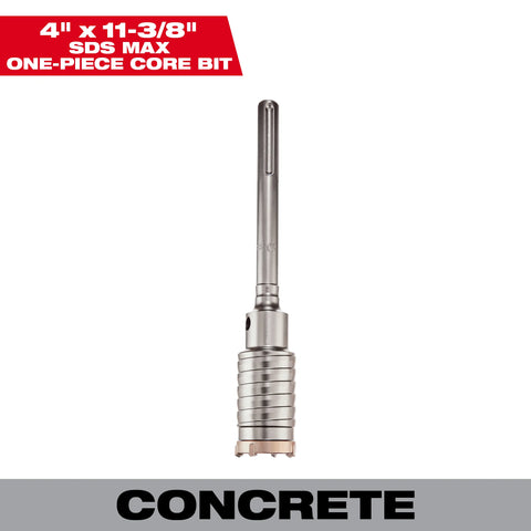 Milwaukee 48-20-5432 4" X 11-3/8" One Piece SDS-MAX Core Bit