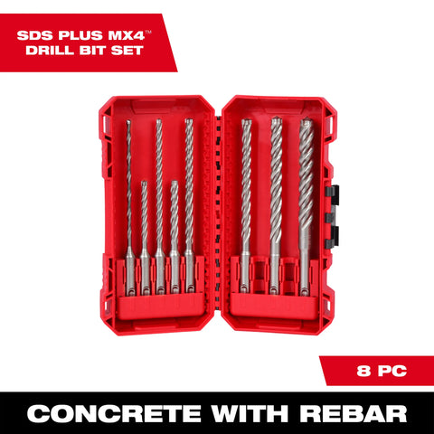 Milwaukee 48-20-7663 8pc MX4 kit