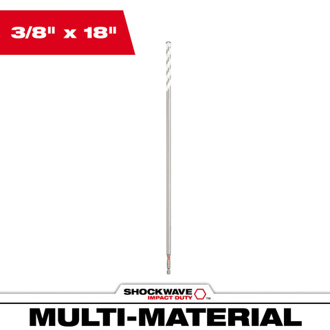 Milwaukee 48-20-8864 Multi-Material BELL HANGER 3/8" X 16" X 18"