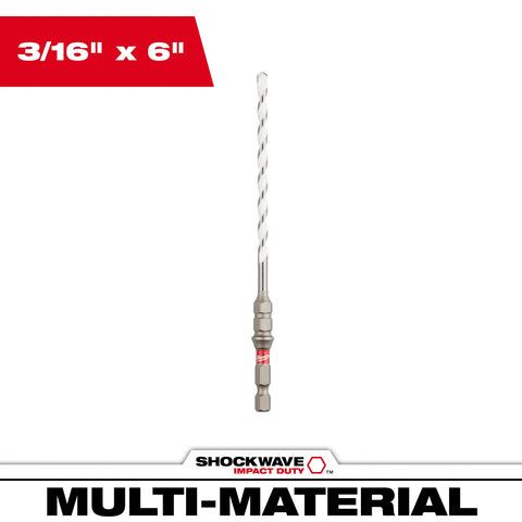 Milwaukee 48-20-8876 3/16"X6" MM for Concrete Screws