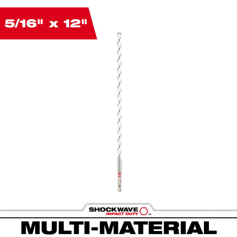 Milwaukee 48-20-8889 MULTI-MATERIAL 5/16" X 10" X 12"
