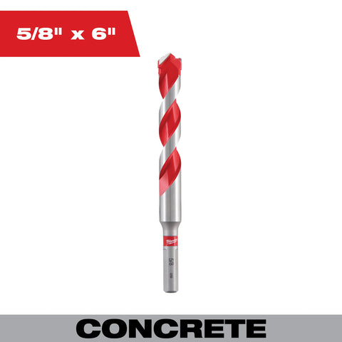 Milwaukee 48-20-9040 5/8" x 4" x 6" Carbide Hammer Drill Bit