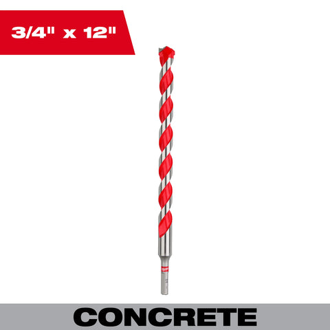 Milwaukee 48-20-9046 3/4" X 10" X 12" Carbide Hammer Drill Bit