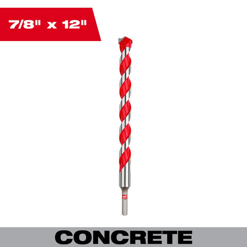 Milwaukee 48-20-9048 7/8" X 10" X 12" Carbide Hammer Drill Bit