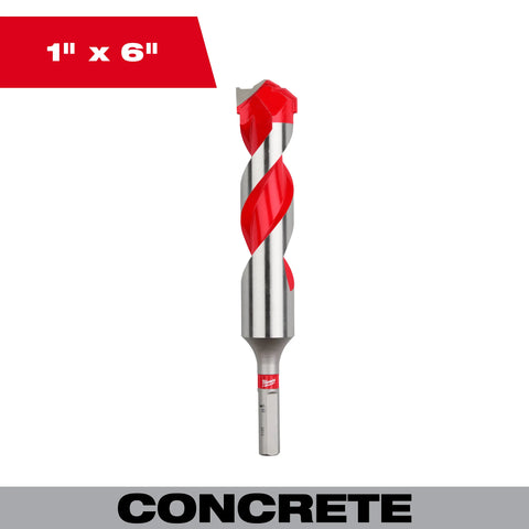 Milwaukee 48-20-9049 1" X 4" X 6" Carbide Hammer Drill Bit
