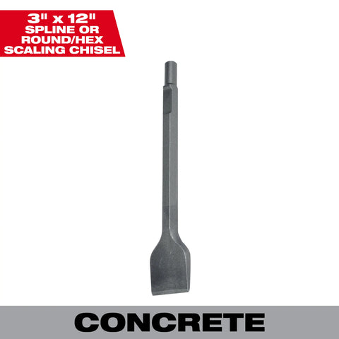 Milwaukee 48-62-2055 3" Scaling Chisel