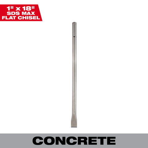 Milwaukee 48-62-4081 SDS MAX Flat Chisel 18"