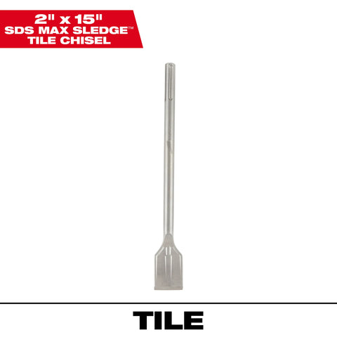 Milwaukee 48-62-4258 SDS-MAX SLEDGE™ 2"Tile Chisel
