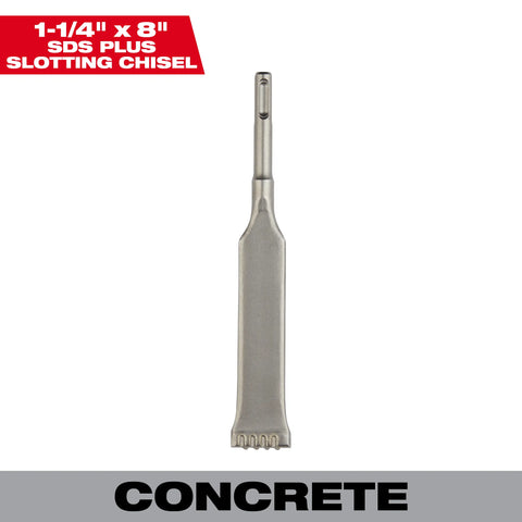 Milwaukee 48-62-6029 SDS+ Carbide Tipped Slotting Chisel