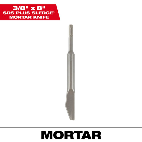 Milwaukee 48-62-6049 SDS-PLUS SLEDGE™ 3/8" Mortar Knife