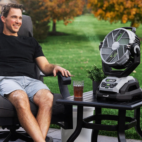 EGO FN1000 10" Oscillating Misting Fan Tool Only