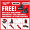 2 x Milwaukee 48-11-2450 M12™ REDLITHIUM™ HIGH OUTPUT™ XC5.0 Battery Pack + Free Bare Tool