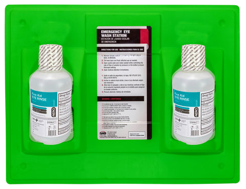 SAS 5132 Personal Emergency Eyewash Station - Dual Bottle 16 oz.