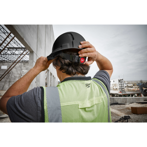 Milwaukee 48-73-1210 BOLT Front Brim Vented Hard Hat - Black