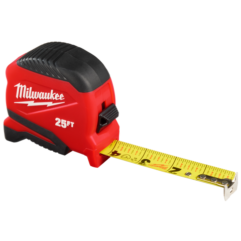 Milwaukee 48-22-1725 25-Foot Compact Tape Measure