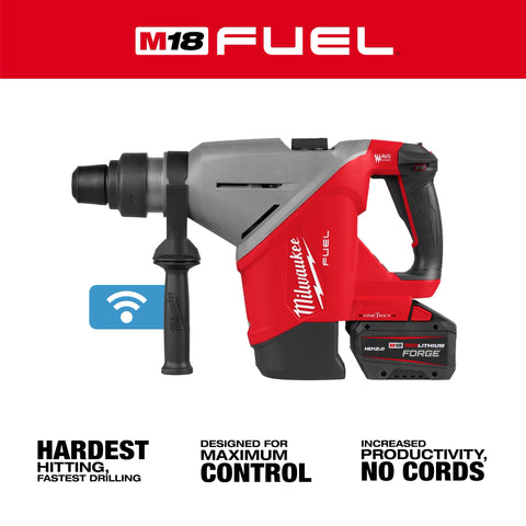 Milwaukee 2918-22HD M18 FUEL™ 1-3/4" SDS MAX Rotary Hammer Kit w/ ONE-KEY™