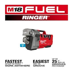 Milwaukee 2928-22 M18 FUEL™ RINGER™ Roll Groover for 2” – 6” Sch 10/40