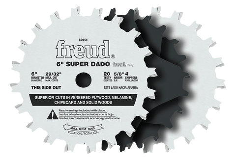 Freud SD506ORH 6" Right Hand Outside Blade (SD506 Series)