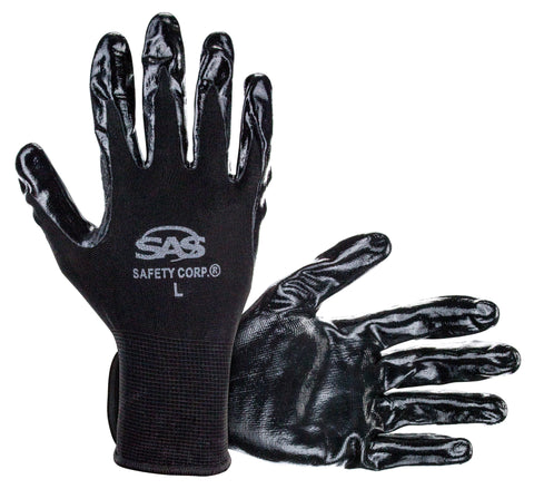 SAS 640-1909 PawZ® Nitrile Coated Palm Gloves